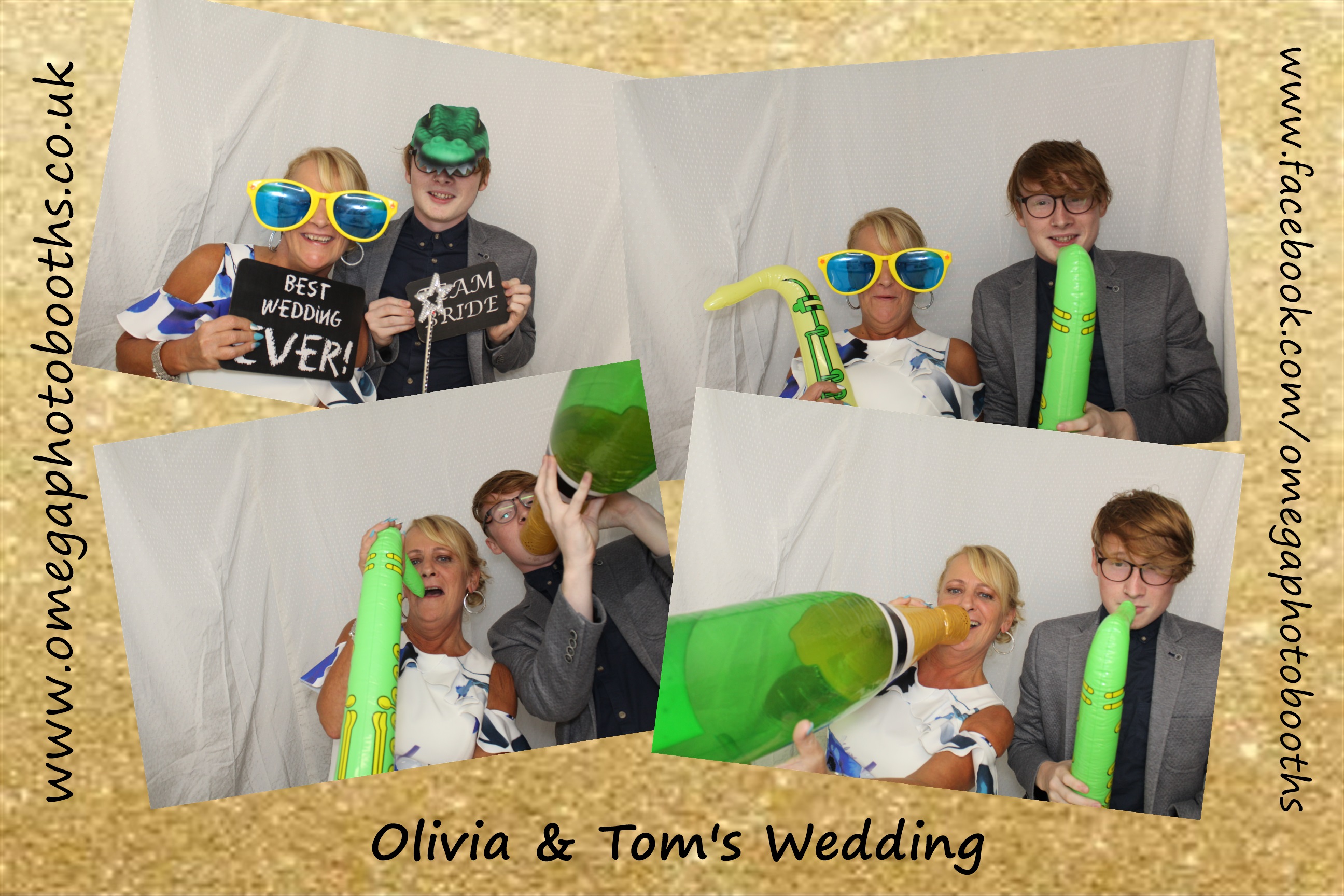 Olivia & Tom's Wedding | View more photos from the event at gallery.omegaphotobooths.co.uk/u/Omega-Photobooths/Olivia-Toms-Wedding